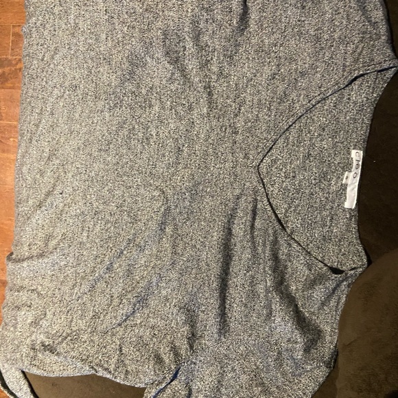 Gray V-Neck Sweater - Picture 2 of 2
